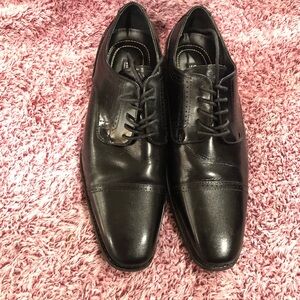 Stacy Adams dress shoes.black,size11.